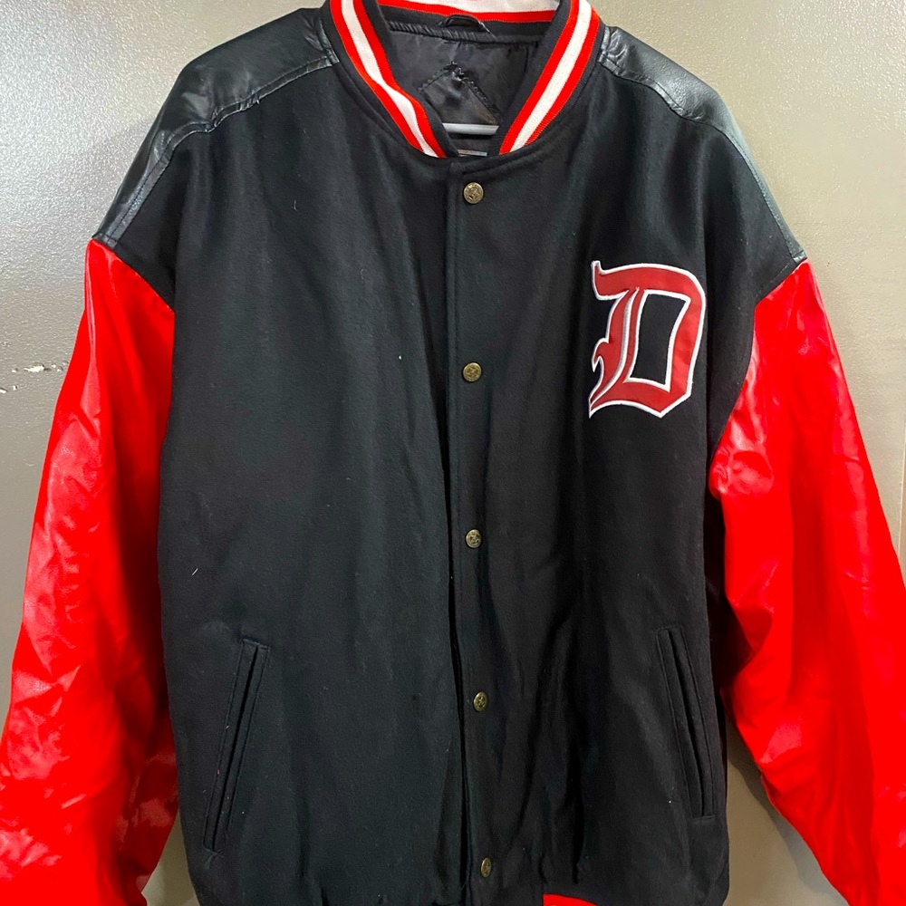 Steve & Barry's Black and Red Varsity Jacket